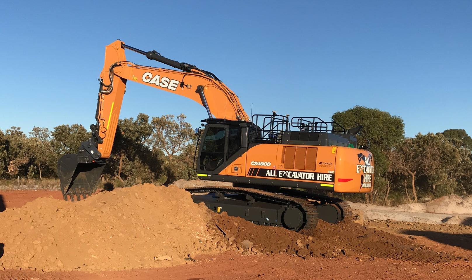 Case CX490D Excavator